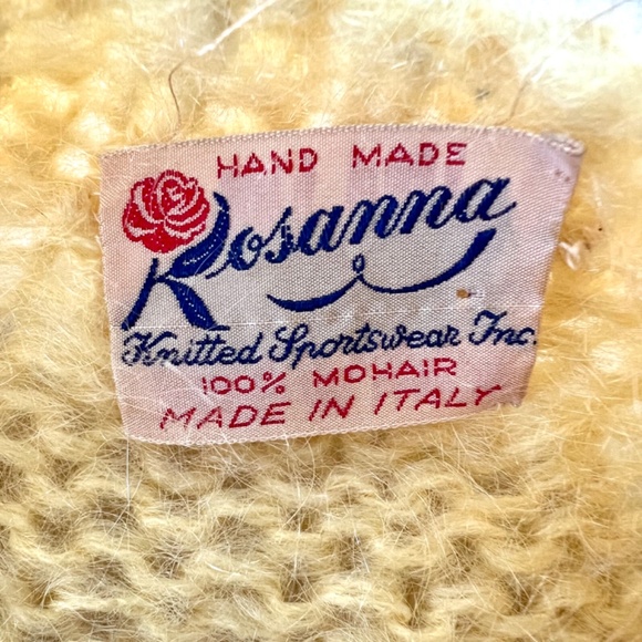 Rosanna Yellow Cable Knit Cardigan - Picture 4 of 9